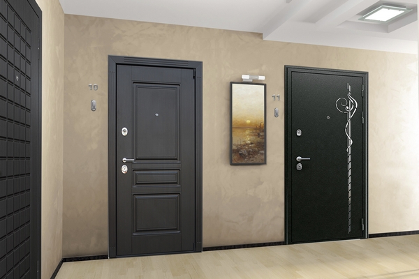 «Мир дверей»: металлические двери с отделкой МДФ