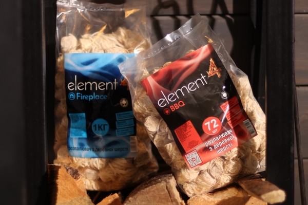 Розпалювачі вогню Element4: екологічне рішення для камінів, багать та